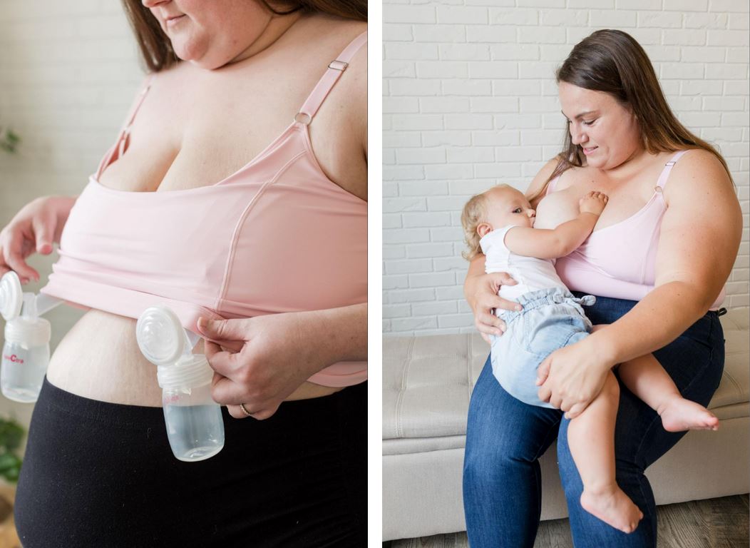 Plus Size Maternity Bras, D to O cup Nursing Bras