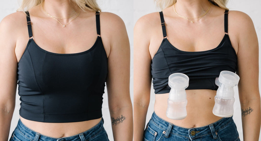 Amelia hands-free pumping & nursing bra