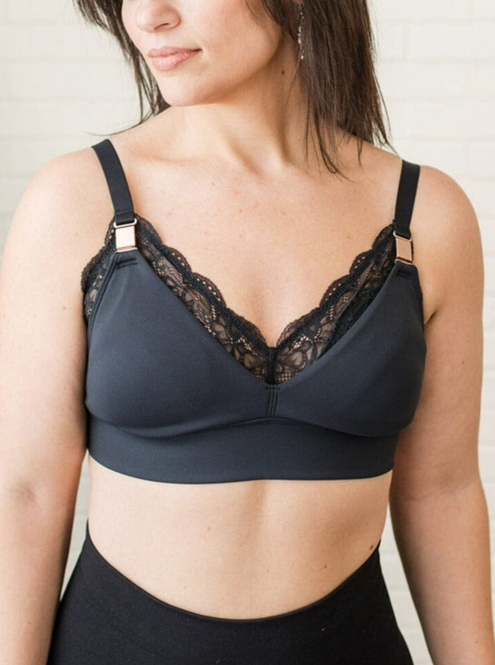 Plus Size Nursing Bralettes and Pumping Camis