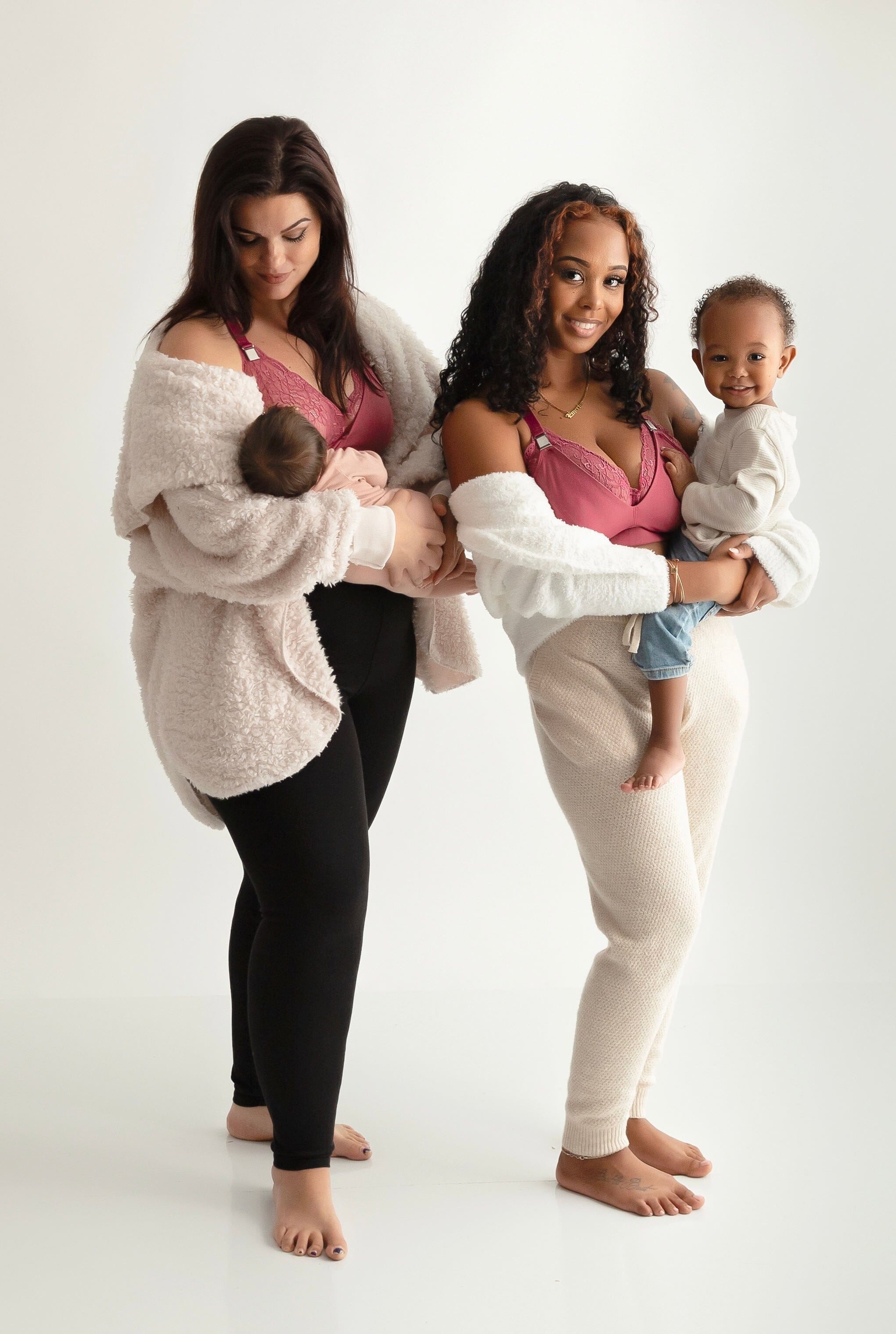  ZYLDDP Women's Bra Plus Size Cotton Nursing Bra， Breastfeeding  Maternity Wireless Lace Bralette (Color : White, Size : 46B) : Clothing,  Shoes & Jewelry